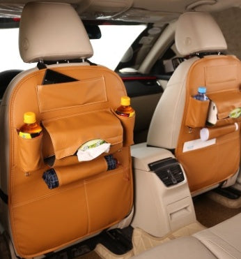 Car supplies storage box car storage bag box car seat storage leather storage bag box - Nyaabs