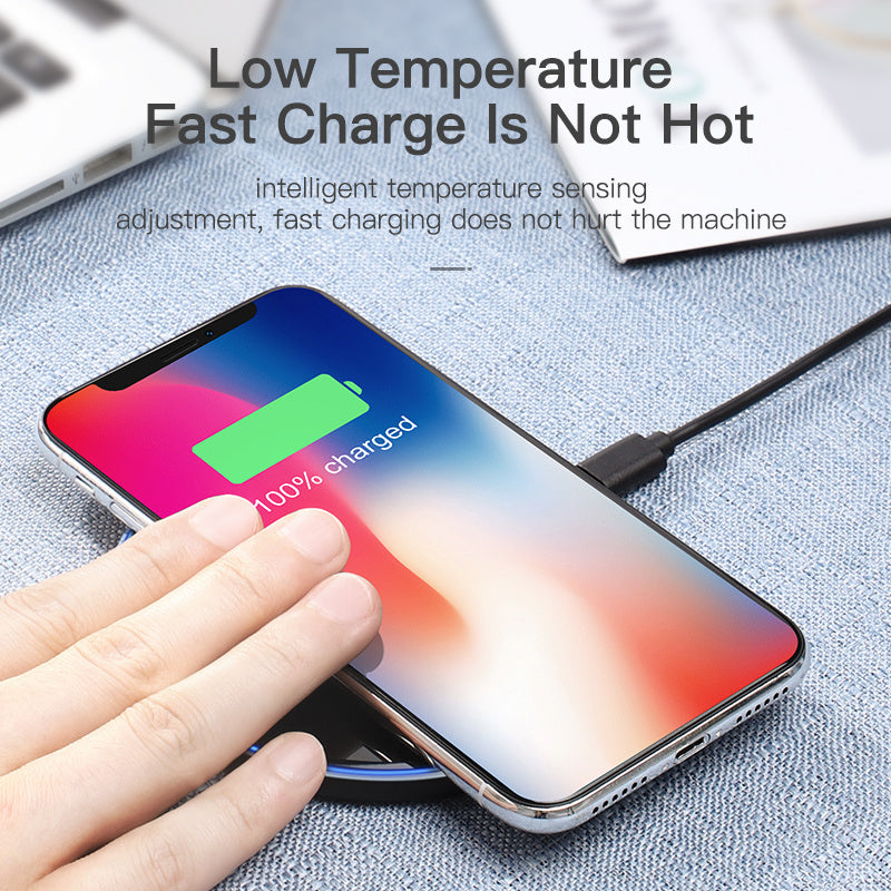 Mobile phone wireless charger fast charge - Nyaabs