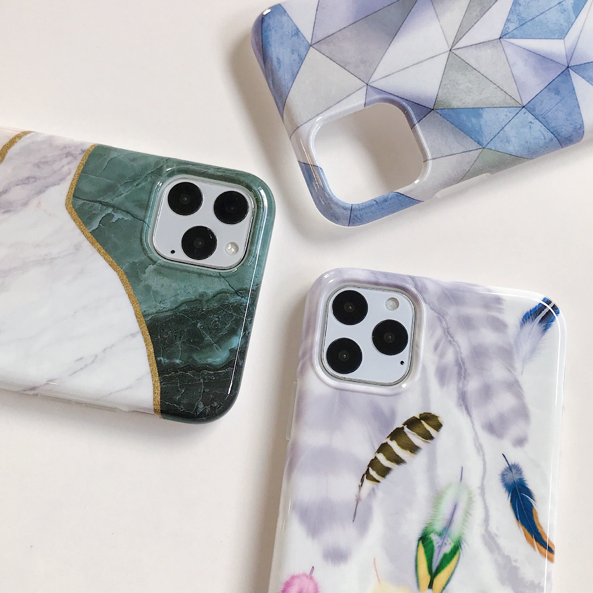 Geometric Marble Cases - Nyaabs