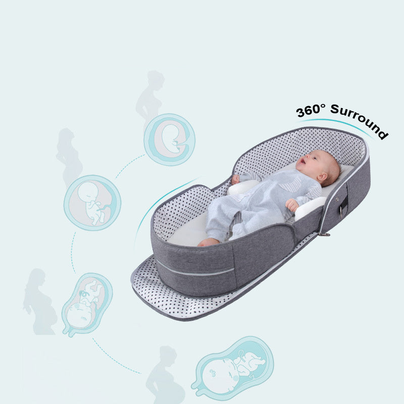 Portable Removable Folding Crib Baby Bed Mammy Bag - Nyaabs