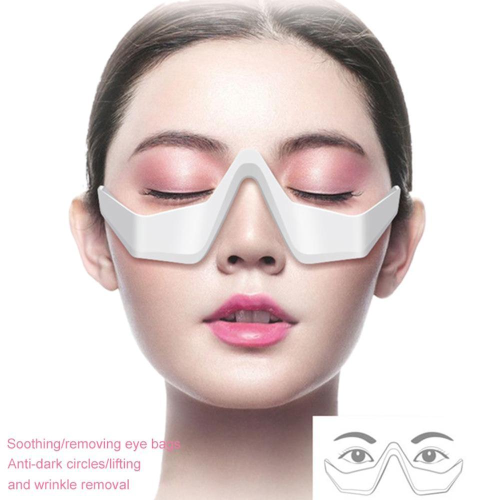 3D Eye Beauty Instrument Micro-Current Pulse Eye Relax Reduce Wrinkles And Dark Circle Remove Eye Bags Massager Beauty Tool - Nyaabs