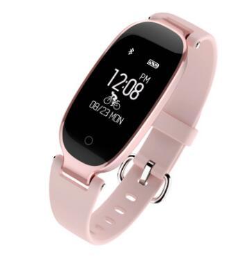 Women's S3 smart bracelet multi-function sports bracelet fashion waterproof sports female student bracelet - Nyaabs