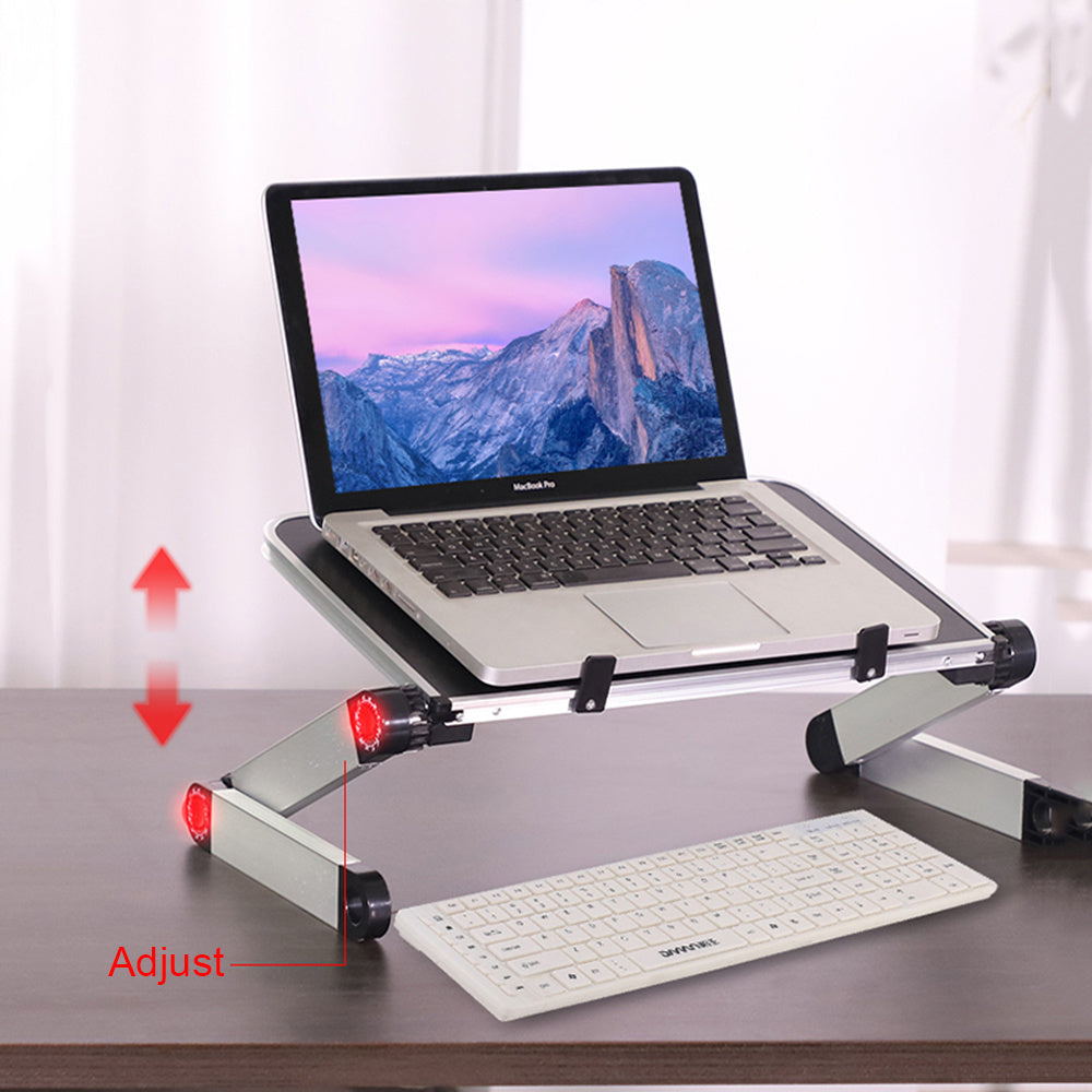 Foldable Laptop Stand Ergonomic Desk Tablet Holder nyaabs.com