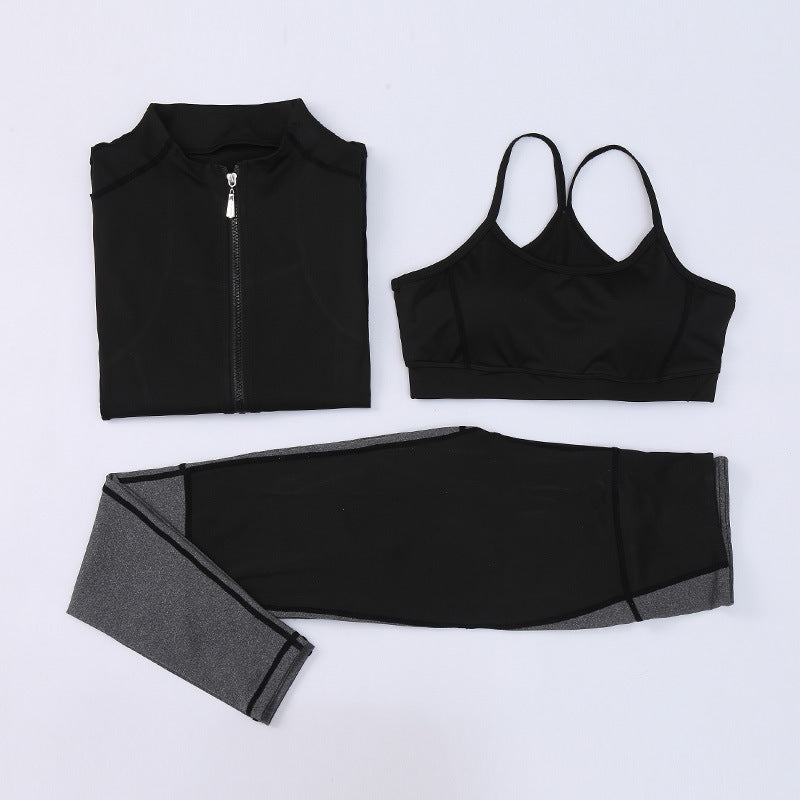 Sports Yoga Wear Long Sleeve Set - Nyaabs