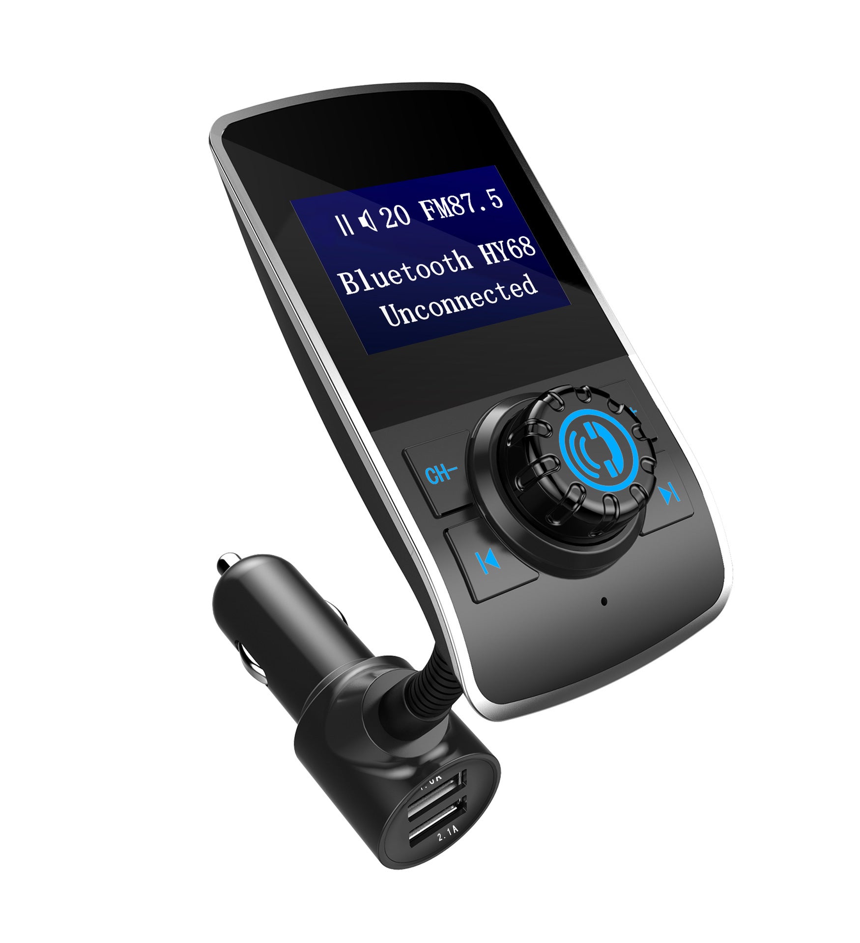 Car Bluetooth Mp3 Car FM Transmitter Car Bluetooth Mp3 Player Card - Nyaabs