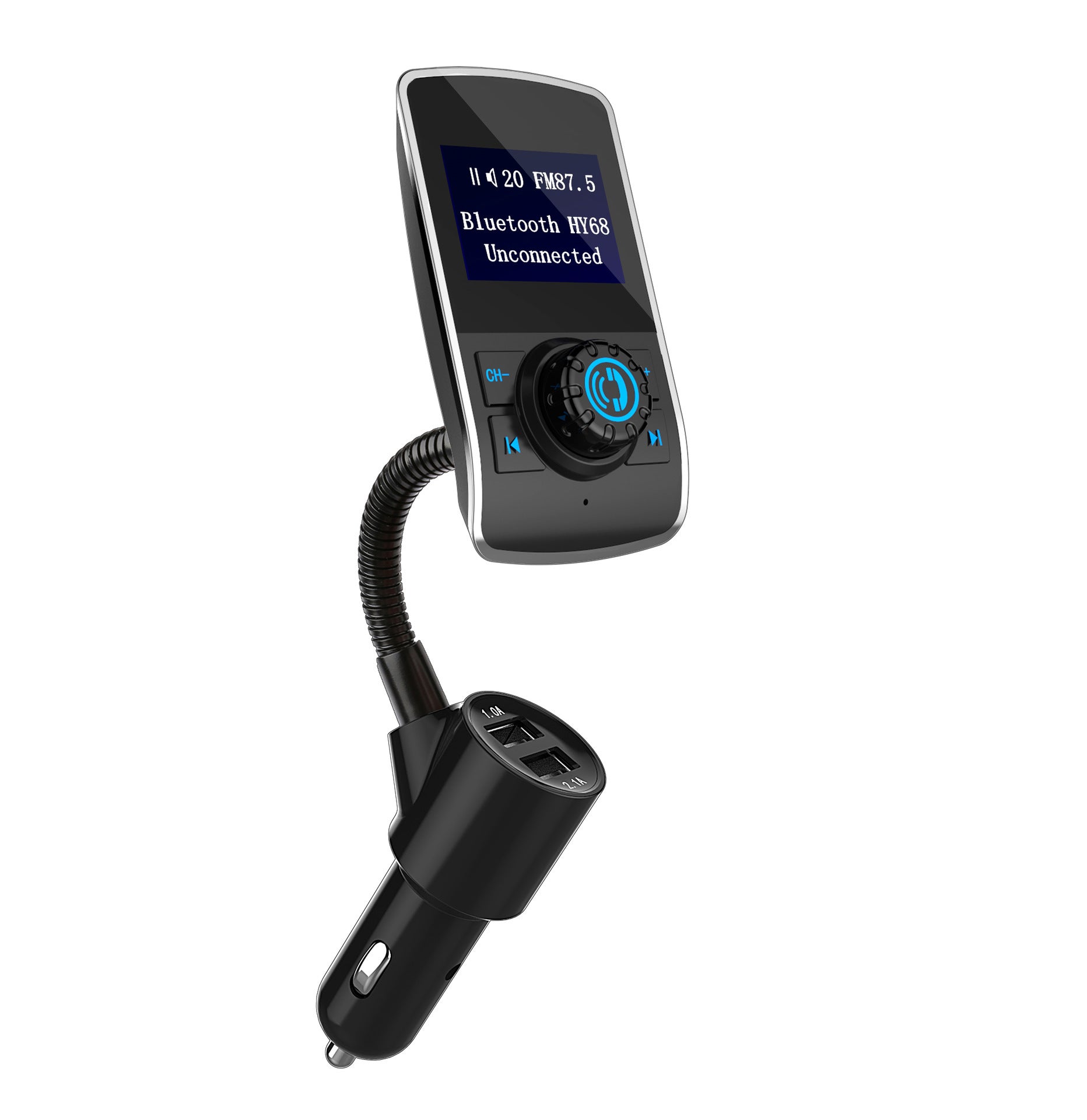 Car Bluetooth Mp3 Car FM Transmitter Car Bluetooth Mp3 Player Card - Nyaabs