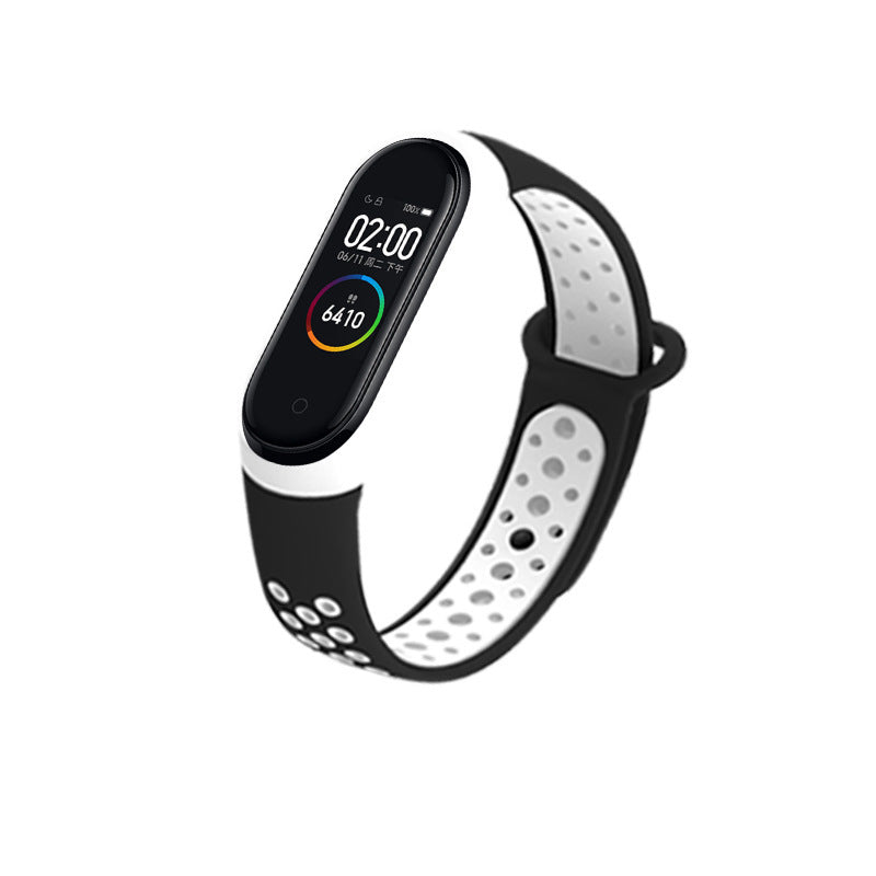 Mi Band 4 Wristband Universal Mi 3 Smart Sports Bracelet With Dual Color Replacement Strap - Nyaabs