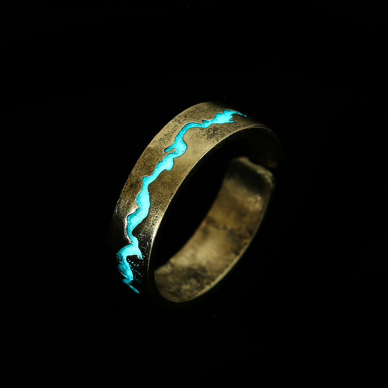 New Luminous Ring Crack Men And Women - Nyaabs