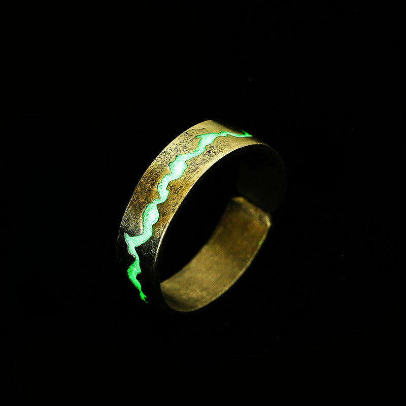 New Luminous Ring Crack Men And Women - Nyaabs