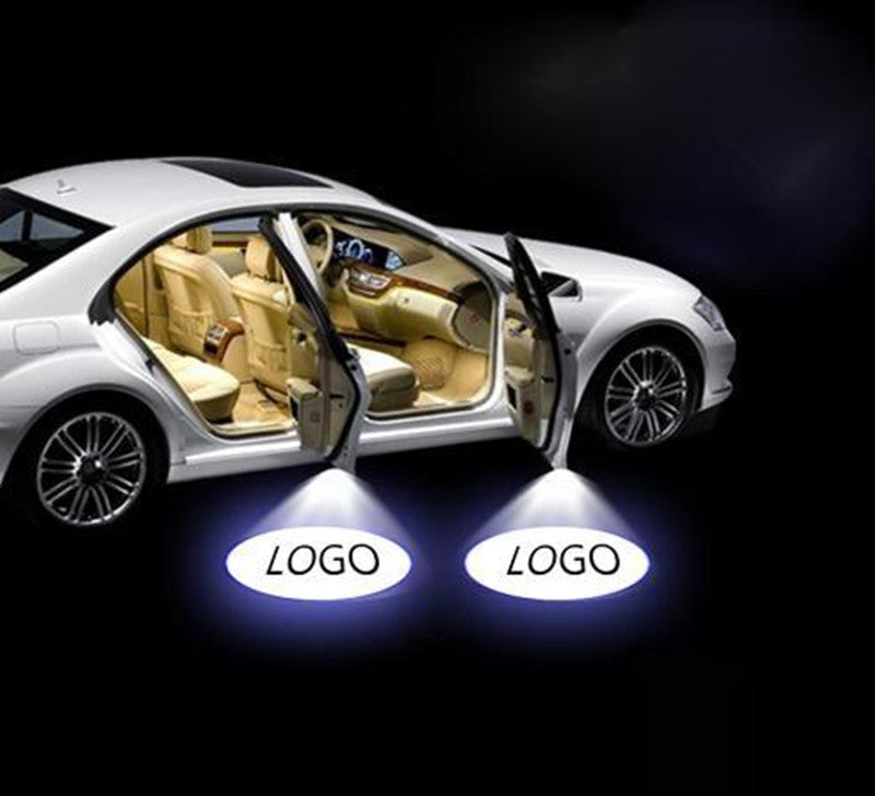 Laser Projection Lamp Car Door Lamp Car LED Decorative Lamp - Nyaabs