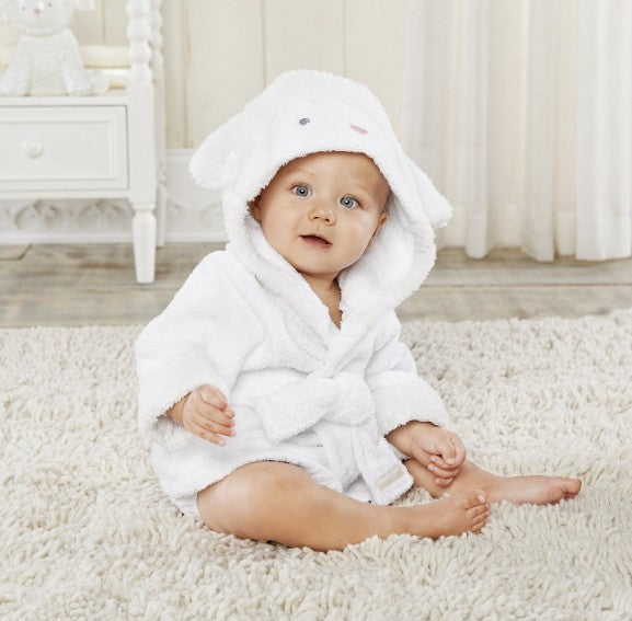 Children's Hooded Absorbent Animal-shaped Bathrobe - Nyaabs