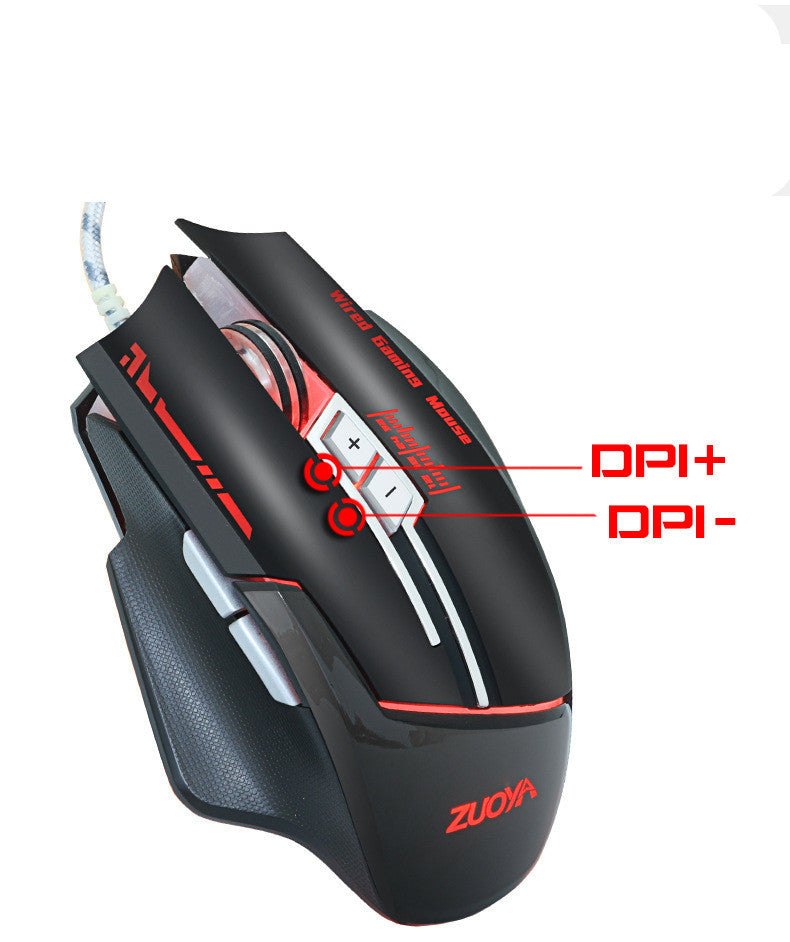 Gaming Gaming Mechanical Wired Mouse nyaabs.com