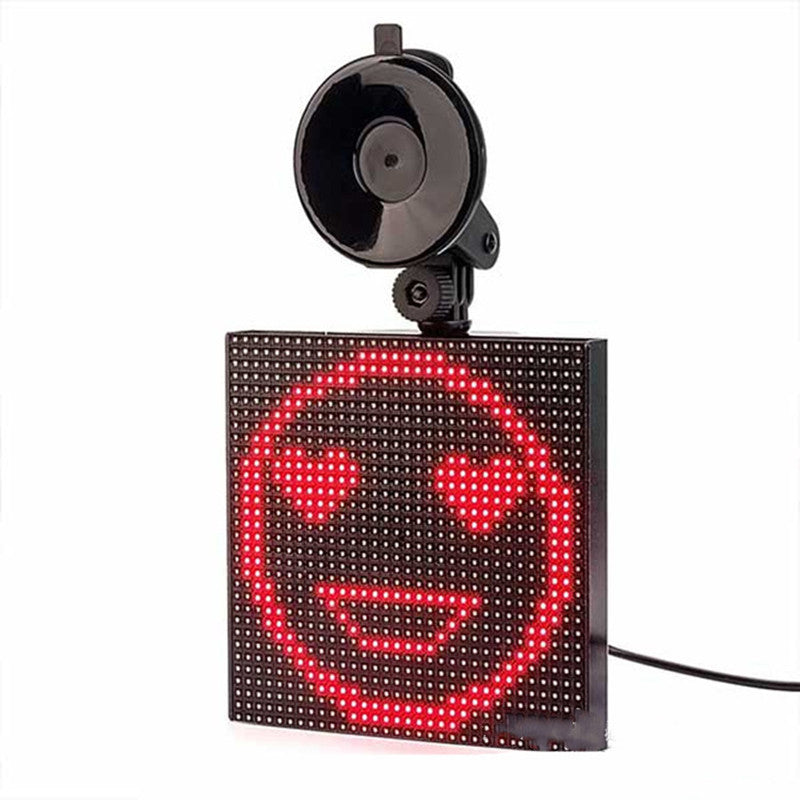 Full-Color Bluetooth Emoticon Car Led Display - Nyaabs