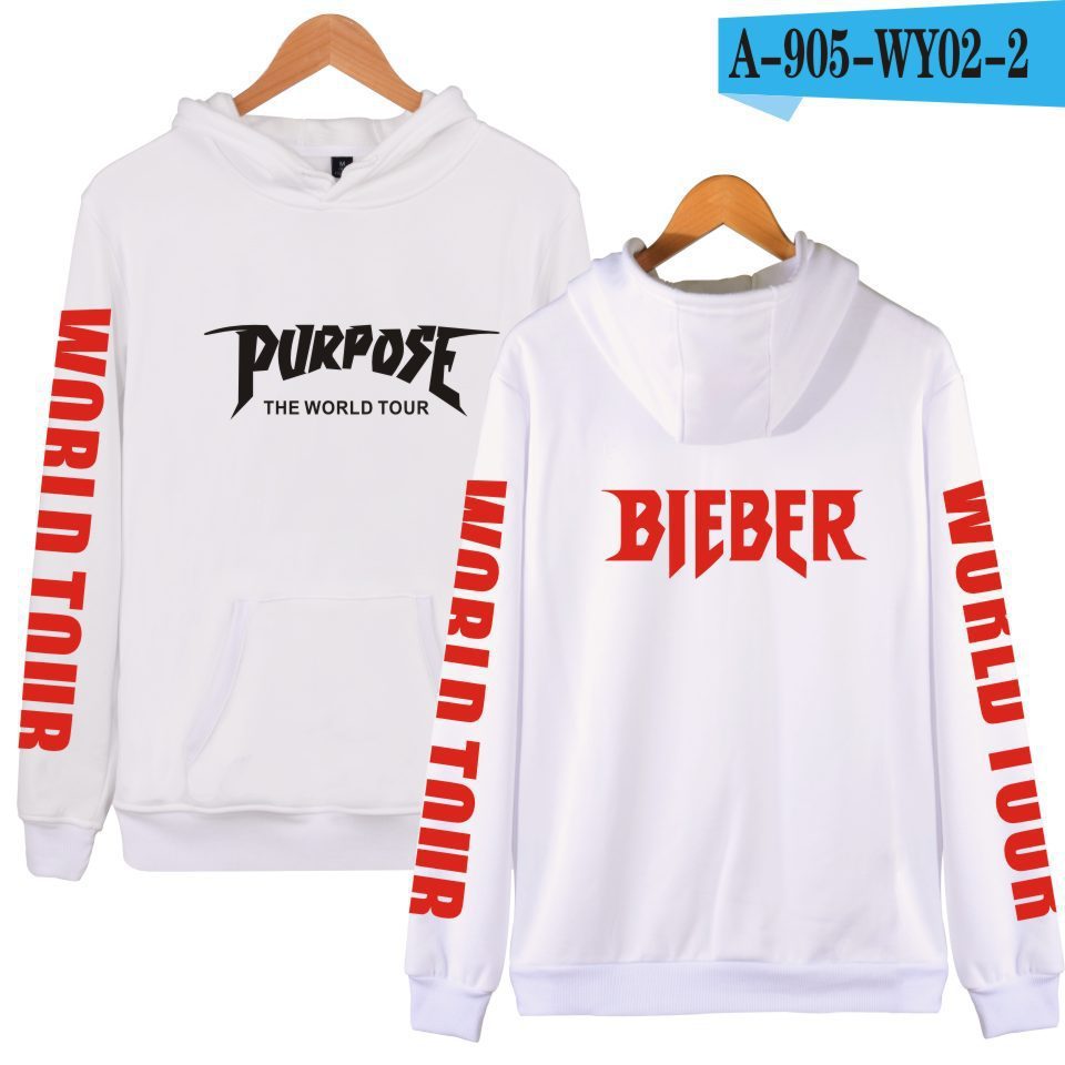 The New Justin Bieber Co-Branded The Same Hooded Sweater Hoodie - Nyaabs