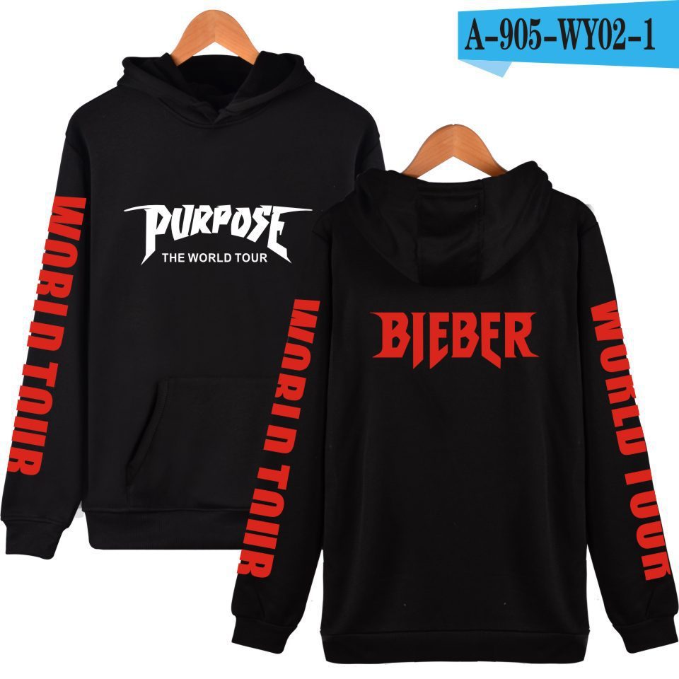 The New Justin Bieber Co-Branded The Same Hooded Sweater Hoodie - Nyaabs