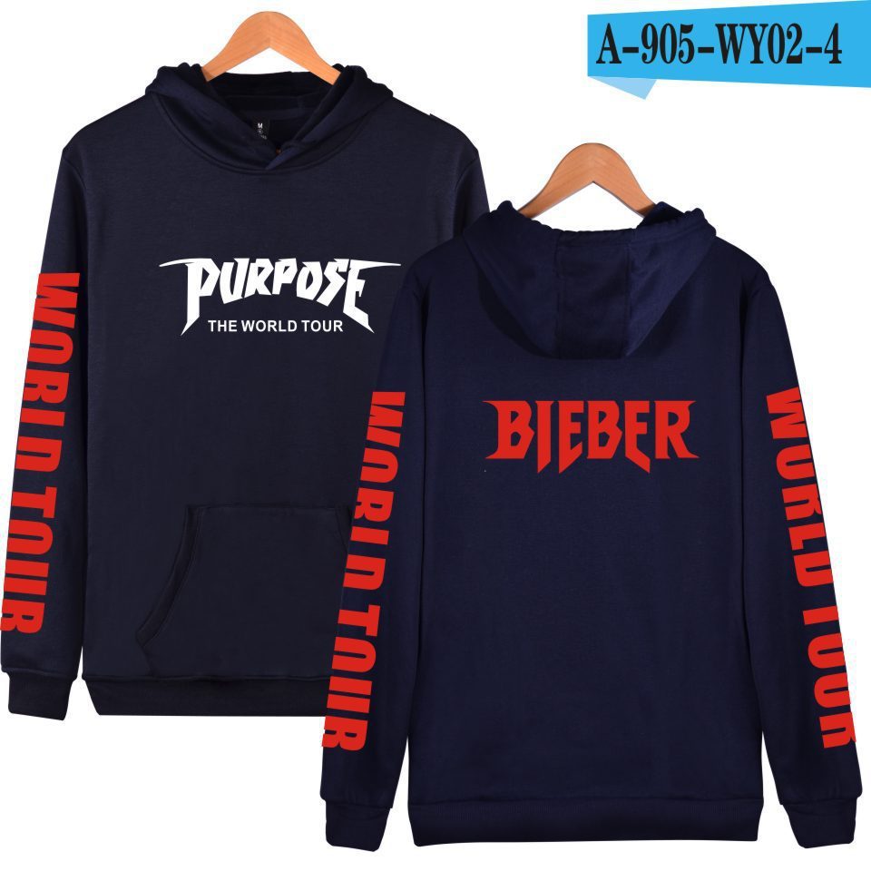 The New Justin Bieber Co-Branded The Same Hooded Sweater Hoodie - Nyaabs