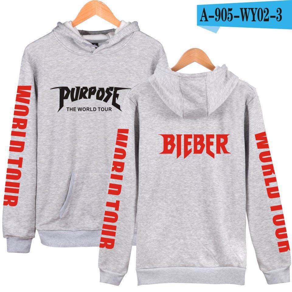 The New Justin Bieber Co-Branded The Same Hooded Sweater Hoodie - Nyaabs