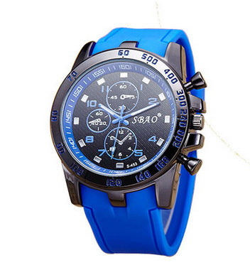 Multi-Color Quartz Watch Student Watch Foreign Trade Silicone - Nyaabs