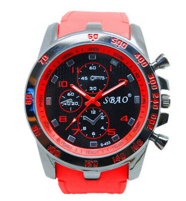 Multi-Color Quartz Watch Student Watch Foreign Trade Silicone - Nyaabs