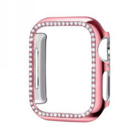 Suitable For Apple Watch Protective Case PC Diamond Protective Case - Nyaabs