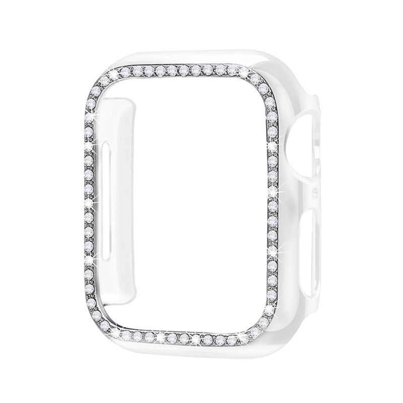 Suitable For Apple Watch Protective Case PC Diamond Protective Case - Nyaabs