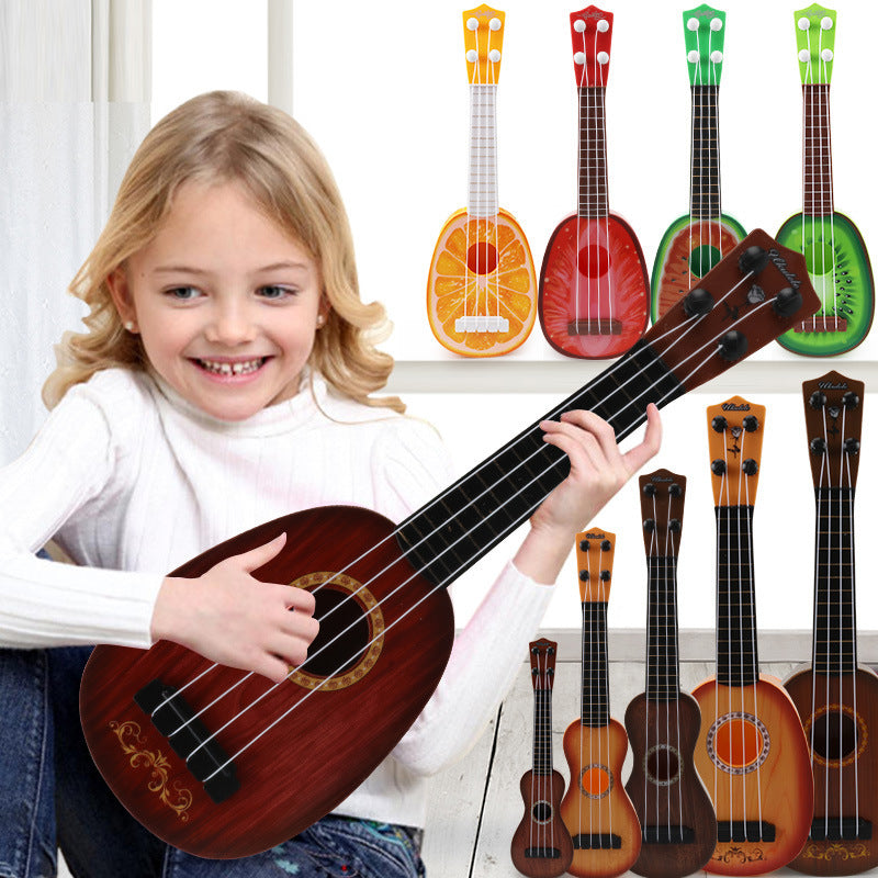 Retro Guitar Toys Children's Interest Training Musical Toys - Nyaabs