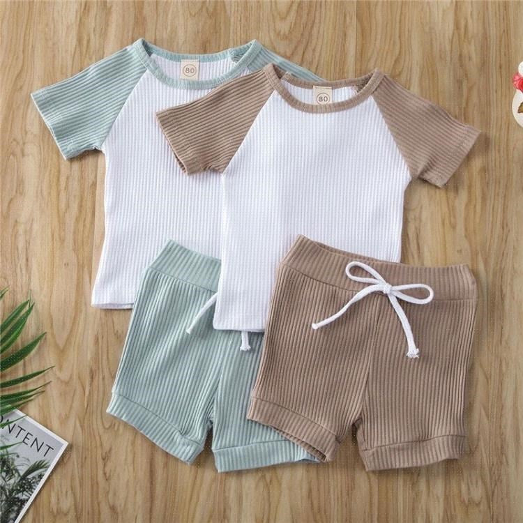 Shirt Shorts 2pcs For Baby Clothes Boy Kids Boys Clothing - Nyaabs