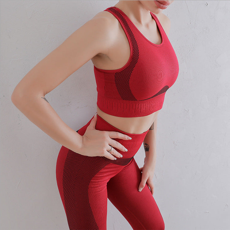 Fitness Yoga Wear Bra Shockproof Sports Underwear - Nyaabs