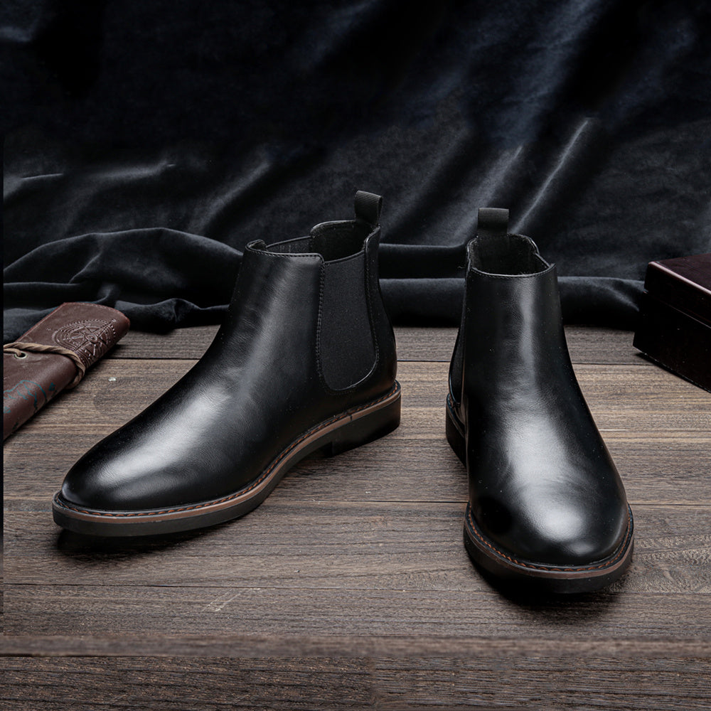 Men's Boots Waterproof Leather Shoes - Nyaabs