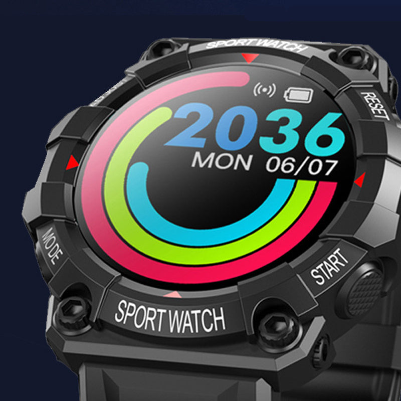 Stylish And Colorful Big Screen Smart Sports Watch - Nyaabs