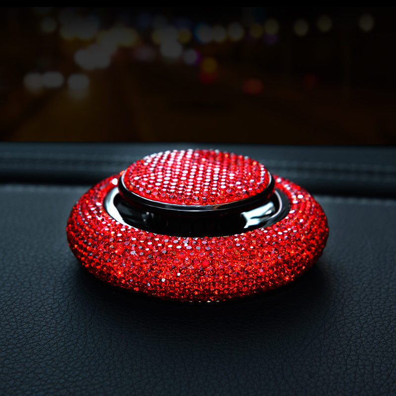 Crystal Diamond Car Air Freshener Perfume Accessories Car Decoration Solid Perfume - Nyaabs