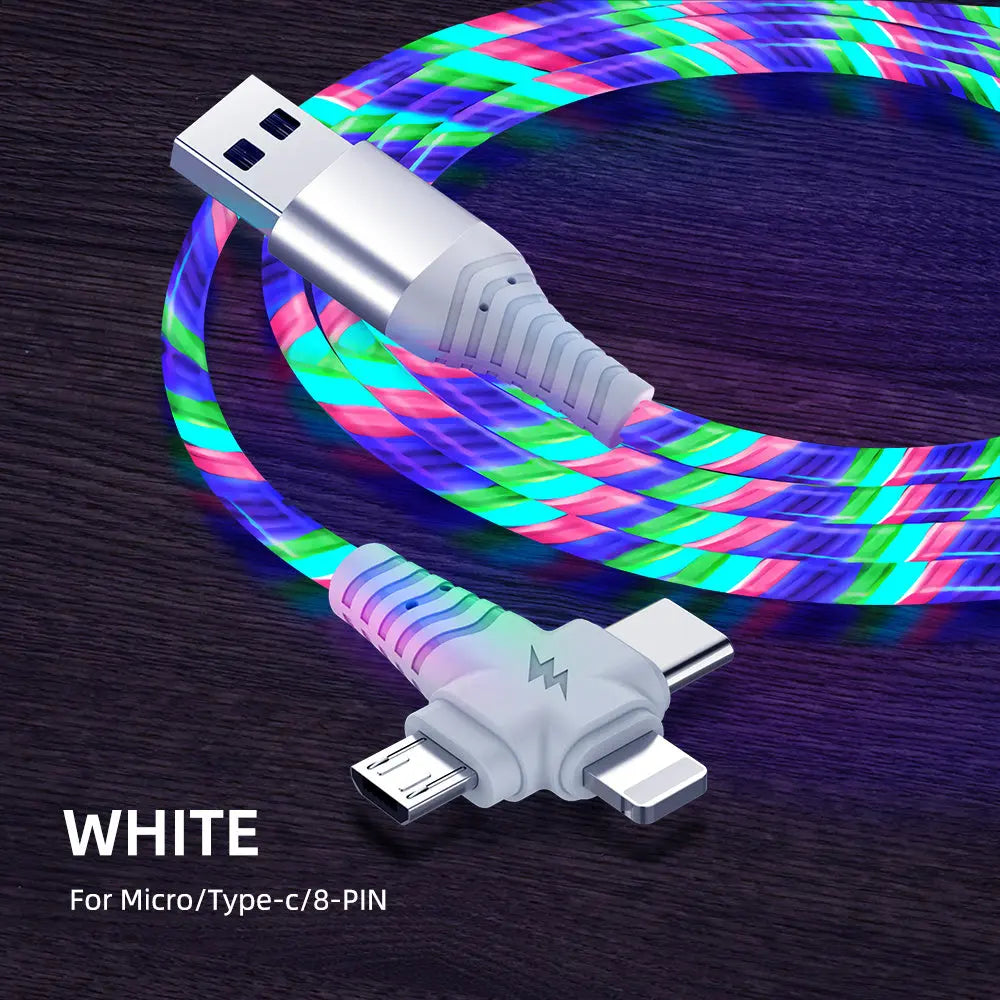 Streamer Data Cable Charging Is Suitable For Type-c Fast Charging - Nyaabs