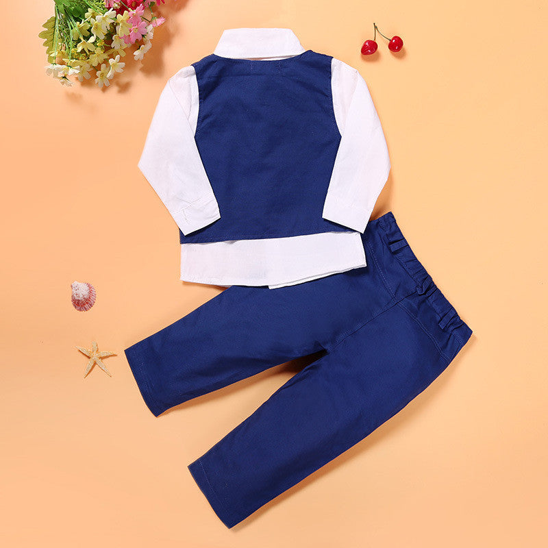 Casual Clothing Suits Boys' Clothes Vests Gentleman Suits - Nyaabs