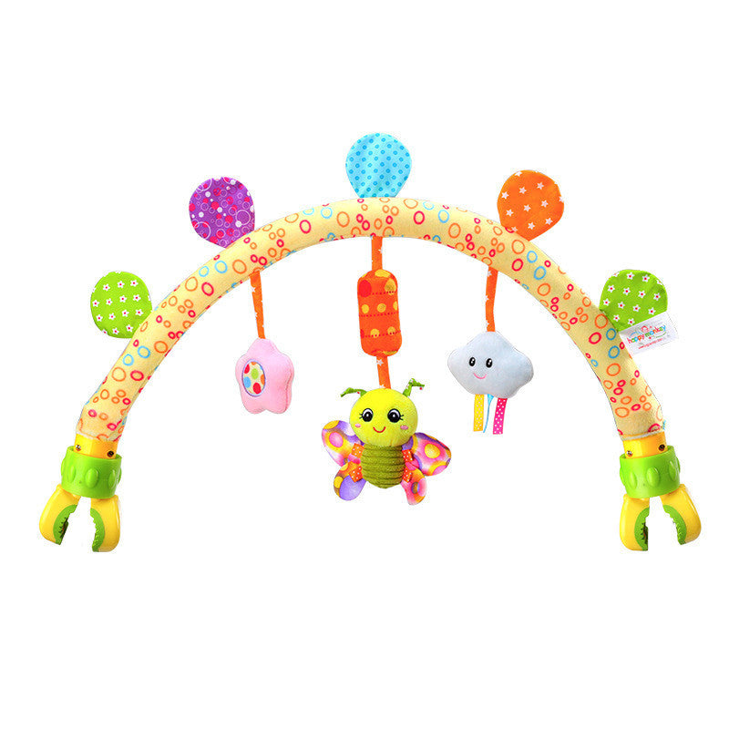 Baby Musical Mobile Toys for Bed Stroller Plush Baby Rattles Toys for Baby Toys 0-12 Months Infant - Nyaabs