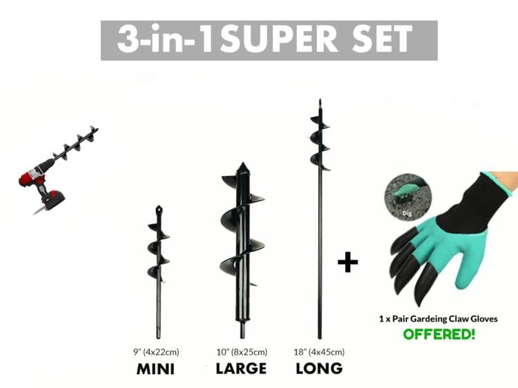 Spiral Loosening Drill Bit Alloy Ground Drill Bit - Nyaabs