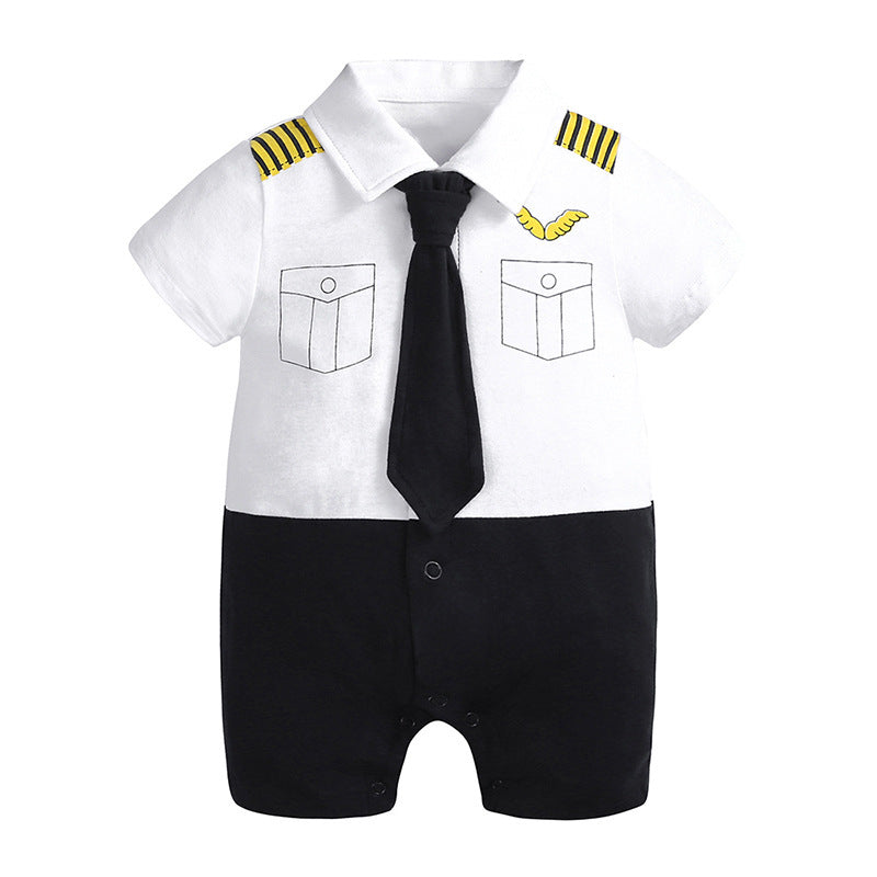 Baby Romper Gentleman Baby Jumpsuit - Nyaabs