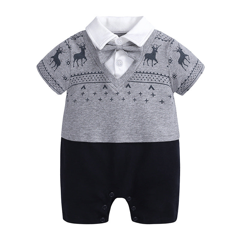 Baby Romper Gentleman Baby Jumpsuit - Nyaabs