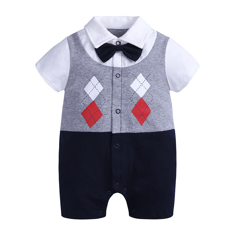 Baby Romper Gentleman Baby Jumpsuit - Nyaabs