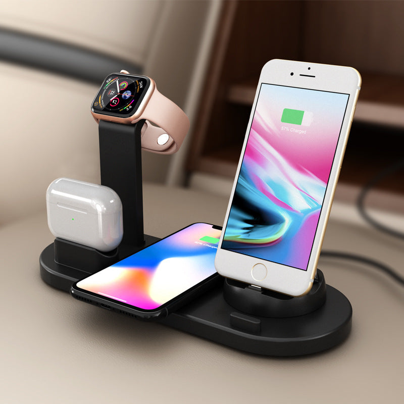 Three-In-one Wireless Charger Watch Headset Wireless Charger Bracket - Nyaabs