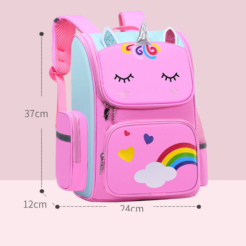 Childrens School Bags Primary School Students Grades 1 to 6 Printing - Nyaabs