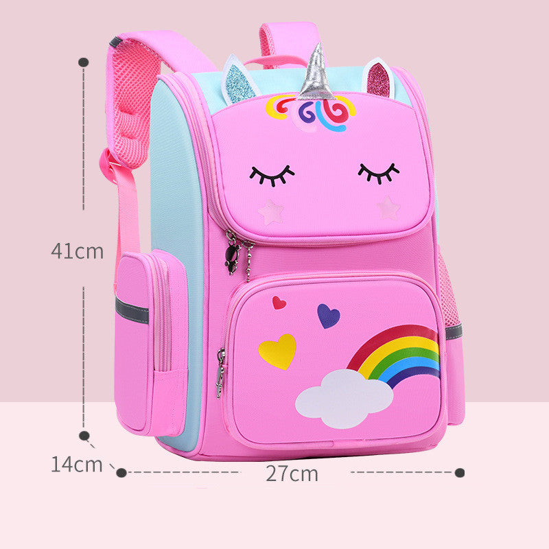 Childrens School Bags Primary School Students Grades 1 to 6 Printing - Nyaabs