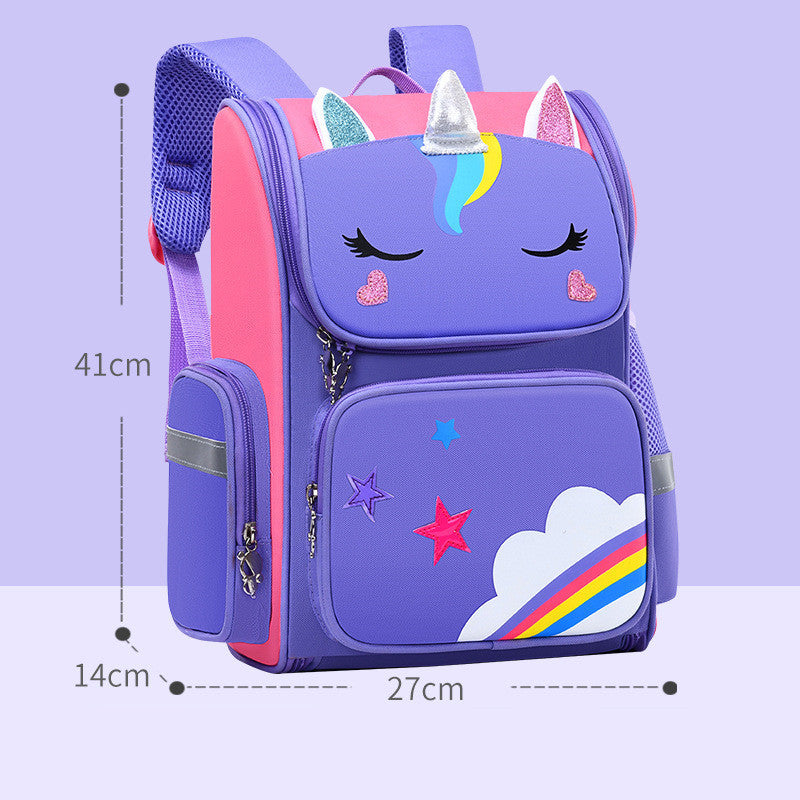 Childrens School Bags Primary School Students Grades 1 to 6 Printing - Nyaabs