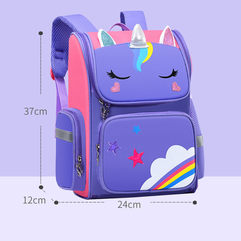 Childrens School Bags Primary School Students Grades 1 to 6 Printing - Nyaabs