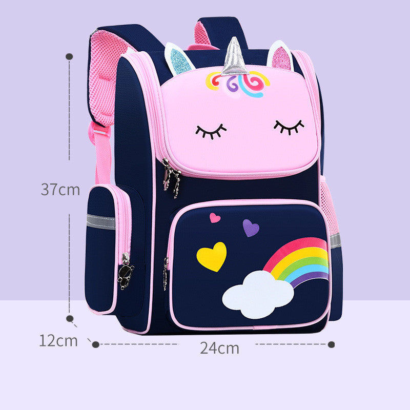 Childrens School Bags Primary School Students Grades 1 to 6 Printing - Nyaabs