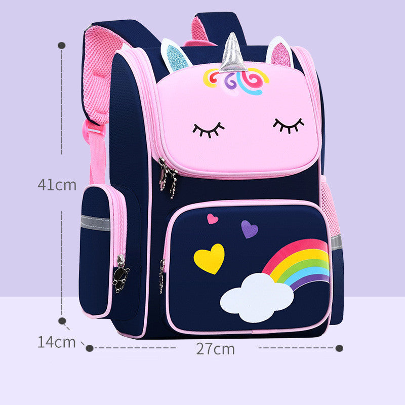 Childrens School Bags Primary School Students Grades 1 to 6 Printing - Nyaabs