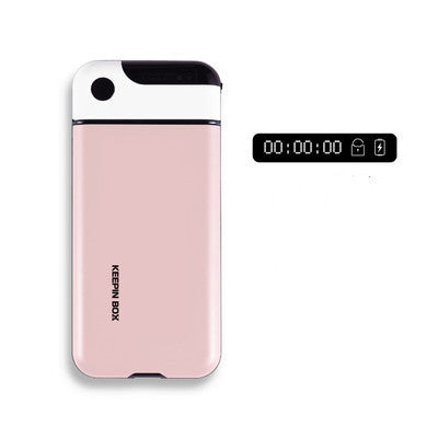 Self Discipline Phone Lock Portable Mobile Phone Lock Box Timer Smartphone Locking Case Safe Timed Lockbox Self-Discipline Keepin Box Limit Cell Phones Use - Nyaabs