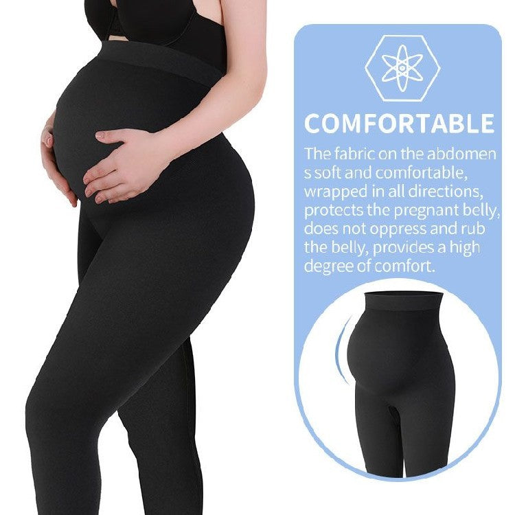 Maternity Leggings High Waist Pants Women Pregnancy Clothes - Nyaabs