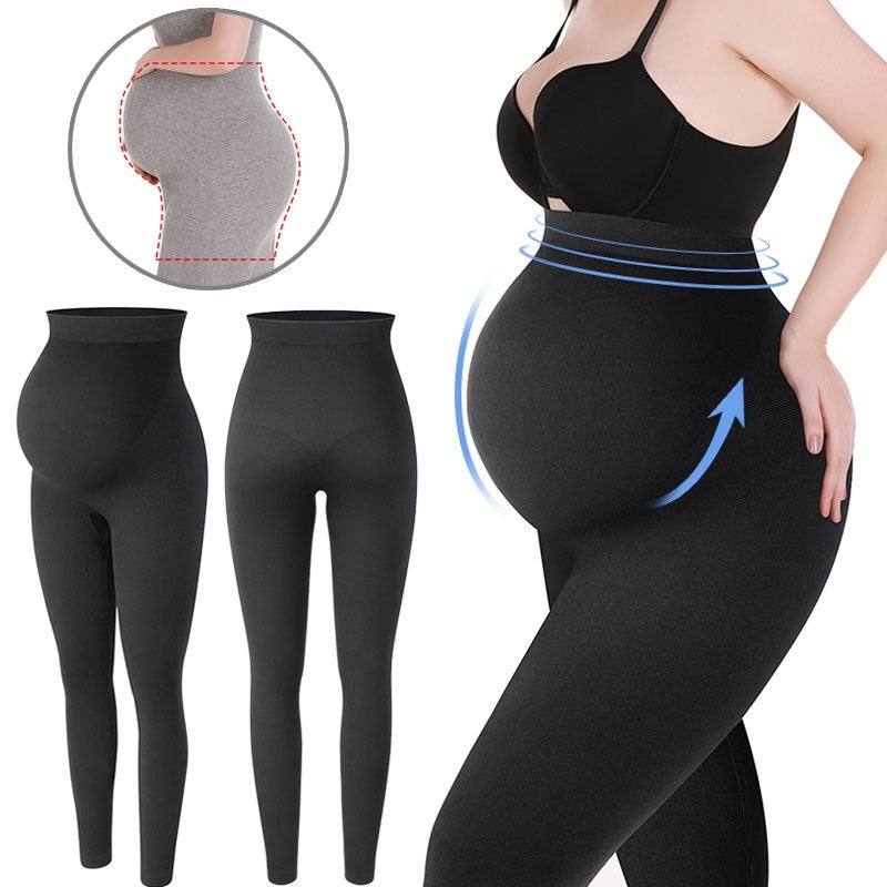 Maternity Leggings High Waist Pants Women Pregnancy Clothes - Nyaabs