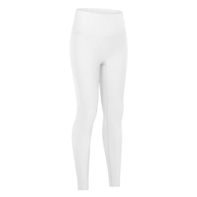 No T-Line Soft High-Elastic Thread Yoga Pants, Buttocks, Abdomen, Moisture Wicking Sports, Nine-Point Pants Women - Nyaabs