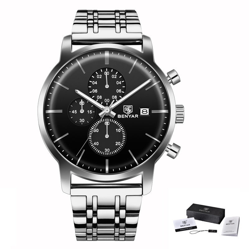 Casual Fashion Eye Men's Watch Lluminous Men's Watch Ccalendar - Nyaabs